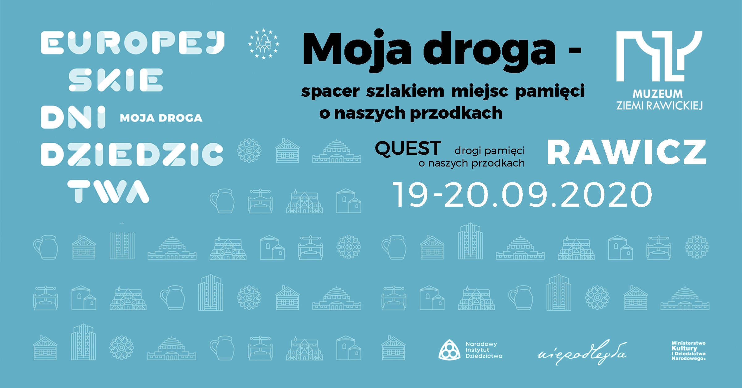 Trwa kolejna edycja Europejskich Dni Dziedzictwa &ndash; święta kultury, historii i zabytk&oacute;w, tym razem pod hasłem &bdquo;Moja droga&rdquo;. Muzeum Ziemi Rawickiej zaprasza mieszkańc&oacute;w oraz turyst&oacute;w do odbycia spaceru historycznego szlakiem miejsc pamięci zlokalizowanych na terenie Rawicza.
